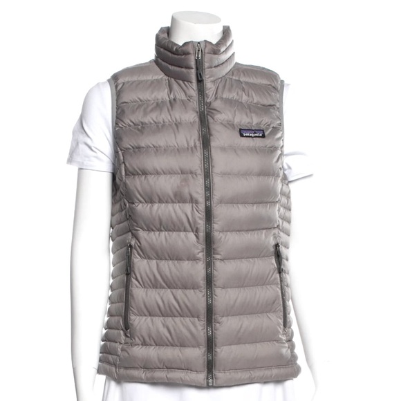 Patagonia Jackets & Blazers - Patagonia Women's Down Sweater Vest Medium Gray